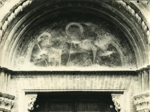 Sansoni, Mario, Bologna, San Procolo, (Lunetta del Portale) Madonna col Bambino tra San Benedetto e San Sisto, gelatina bromuro d'Ag/ carta, CC BY-NC-ND Sansoni, Mario, Bologna, San Procolo, (Lunetta del Portale) Madonna col Bambino tra San Benedetto e San Sisto, gelatina bromuro d'Ag/ carta, CC BY-NC-ND