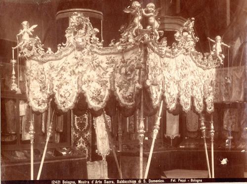Poppi, Pietro, Bologna, San Domenico, Baldacchino processionale, secolo XVIII, albumina/ carta, CC BY-NC-ND