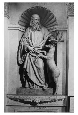 Orlandini, Umberto, Mantova, San Benedetto Po', Abbazia del Polirone, Begarelli, Antonio, San Simeone, Gelatina bromuro d'Ag/ carta, CC BY-NC-ND