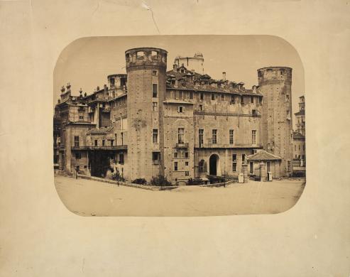 anonimo, Piazza Castello Torino, albumina, CC BY-SA