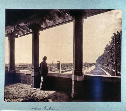 Luigi Lanzoni, Ritratto di Alfonso Rubbiani, albumina/ carta, CC BY-NC-ND