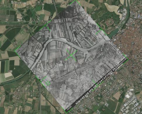 AFN, MAPRW, Georeferenziazione immagine MAPRW, 1944, 2016, digitale, CC BY-SA