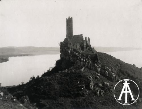 Istituto Italiano d'Arti Grafiche, Trevignano (RM), rocca Orsini, veduta panoramica, albumina, CC BY-SA