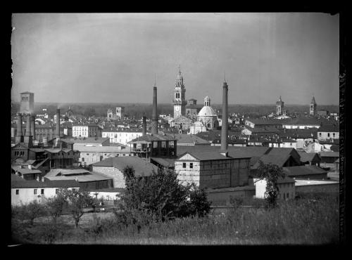 Francesco Negri, Casale dalla collina della Pastrona, collodio vetro, CC BY-SA