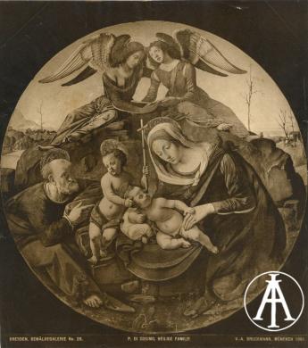 Bruckmann, V.A. , Dresda, Gemaelde Galerie, Lorenzo di Credi, La Sacra Famiglia, CC BY-SA