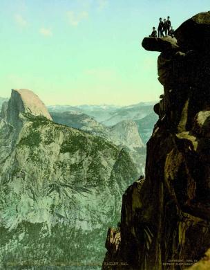 [Jackson, William Henry], ripresa / Detroit Photographic Co., stampa, 53018 Glacier Point and South Dome, Yosemite Valley, Cal.[ifornia], fotocromia/ carta, CC BY-SA