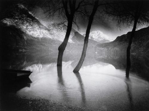 Silvio Maria BUiatti, lago alpino, stampa ai sali d'argento, CC BY-SA