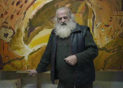 Maurizio Frullani, Franc Golok, pittore, Osiek, Slovania, stampa digitale, CC BY-SA