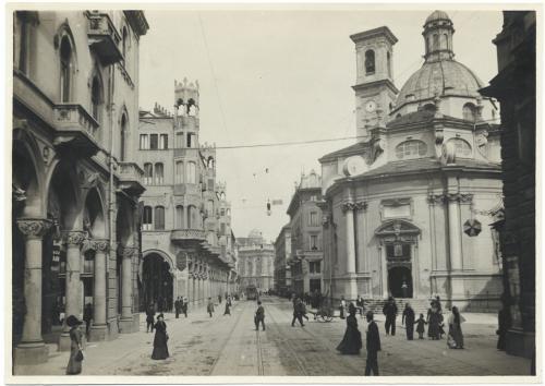 Dall'Armi, Gian Carlo, Torino, veduta di via Pietro Micca, carta/gelatina, CC BY-SA