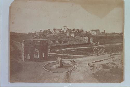 Luswergh, Giacomo, [Roma - Panorama sul Palatino preso dal Colosseo], Stampa all'albumina, CC BY-NC-SA