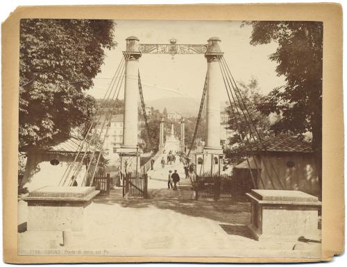 Brogi Edizioni, Veduta del ponte Maria Teresa in ferro, albumina, CC BY-SA