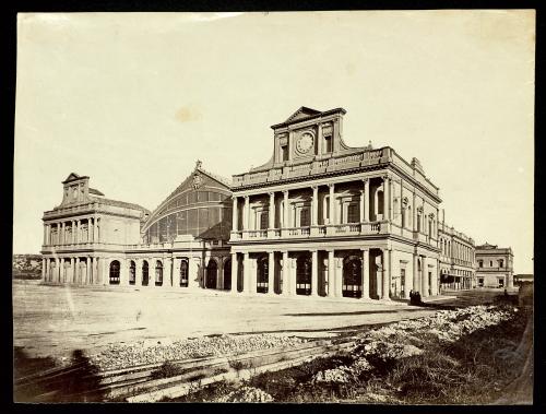 Anonimo, La nuova Stazione Termini, stampa all'albumina, CC BY-NC-ND