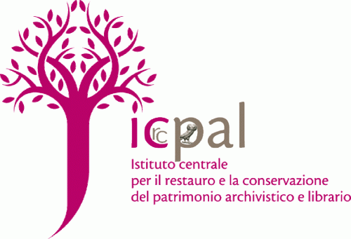 Logo Istituto Centrale per il Restauro e la Conservazione del Patrimonio Archivistico e Librario – ICRCPAL, Mibact