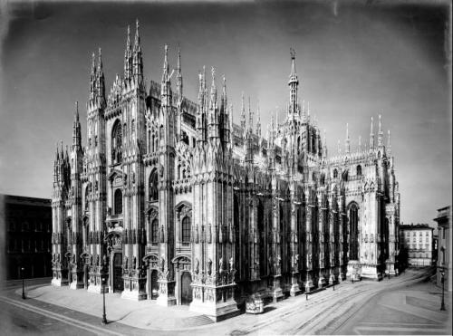 Brogi, Edizioni, Milano. La Cattedrale, gelatina bromuro d'argento / carta, CC BY-NC-ND