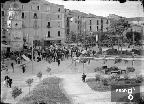 Gallotta, Luigi, Piazza della Repubblica, già piazza Francesco Spirito ad Eboli (Sa), Lastra di vetro con sali d'argento, CC BY-NC-ND