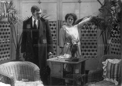 Una scena de Il domani della coscienza, Oreste Gherardini (1914), CC BY-SA