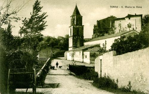 Teano (Caserta) - veduta (cartolina), stampa fotomeccanica, CC BY-SA