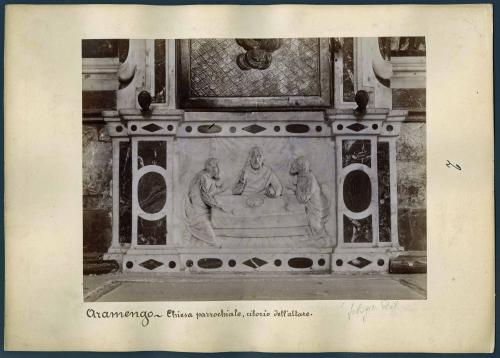 Pia, Secondo, Aramengo – Parrocchiale: ciborio d’altare, CC BY-SA