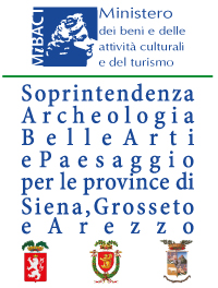 Logo Soprintendenza Archeologia Belle Arti e Paesaggio per le province di Siena Grosseto e Arezzo (SABAP-SI), Mibact