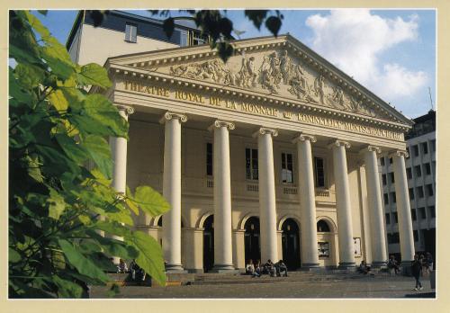 Marc Boseret, Bruxelles: Thèatre Royal de la Monnaie, carta, CC BY-SA