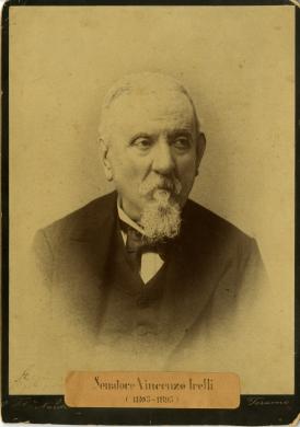 Gianfrancesco Nardi, Senatore Vincenzo Irelli, ante 1895, albumina/carta, CC BY-SA