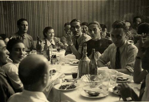 Mensa dipendenti della filiale di Dessié del Banco di Roma, 1930, CC BY-NC-ND