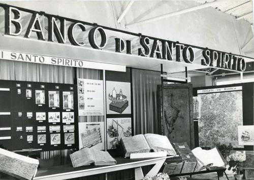 Foto Civirani, Stand del Banco di S. Spirito alla Fiera di Roma, 1958, CC BY-NC-ND