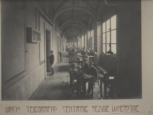Moscioni, R., Ufficio Telegrafico Centrale - Sezione Wheastone, Fine Ottocento secolo, CC BY-SA
