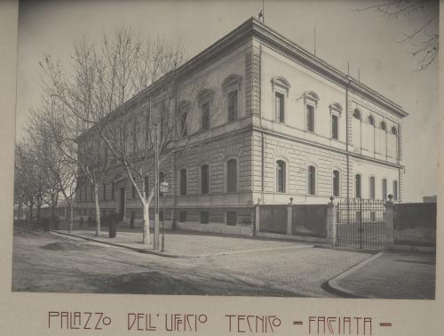 Moscioni, R., Palazzo dell'Ufficio Tecnico - Facciata, Fine Ottocento secolo, CC BY-SA