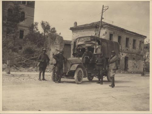 Sosta a Monfalcone, 1916, CC BY-SA