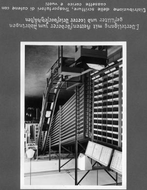 Trasportatore meccanico per la distribuzione postale, 1938, CC BY-SA