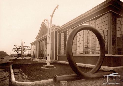 Sommariva, Emilio, Dalmine. Padiglione per l'esposizione dei prodotti, 1932 circa, gelatina bromuro d'argento, CC BY-NC-ND