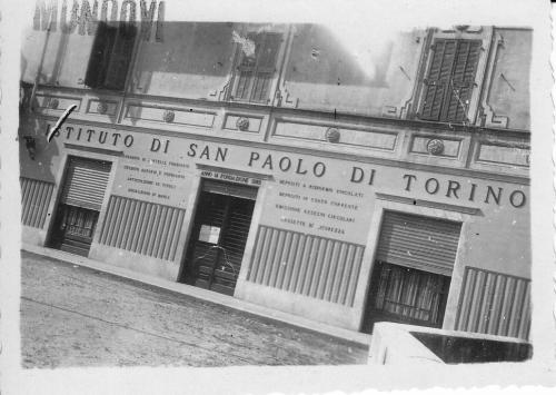 Foto A. Bonansea, Succursale di Mondovì. Facciata esterna., 1950 circa, CC BY-NC-ND