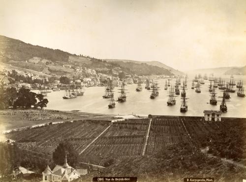 Kargopoulo, Basile, Bosforo. Vue de Buyuk-déré, albumina, CC BY-SA