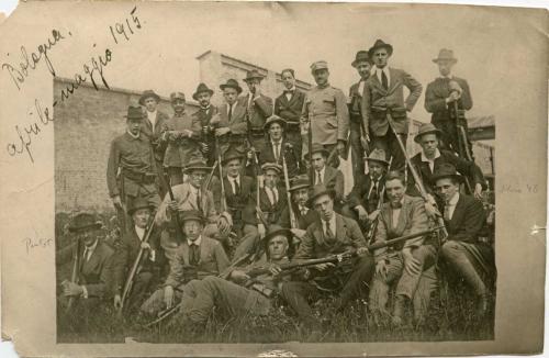 Gruppo volontari giuliani, 04/1915, Gelatina ai sali d'argento, CC BY-NC-SA