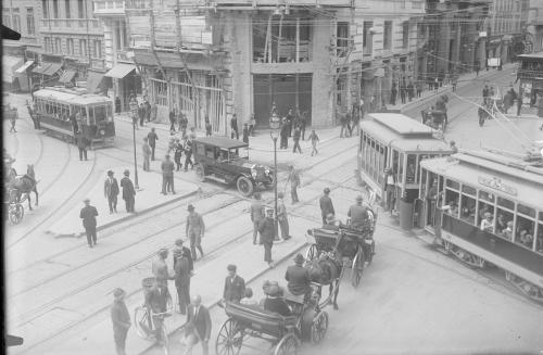 Largo del Tritone, Roma 1925, CC BY-SA