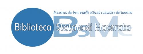 Logo Biblioteca Statale di Macerata, Mibact