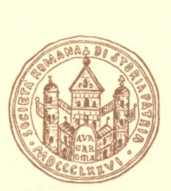 Logo Società Romana di Storia Patria