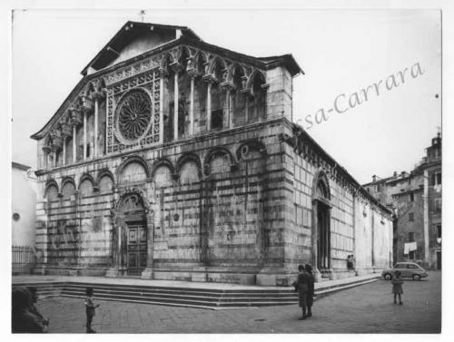 Bessi, Ilario, Carrara: Duomo: anni '50-'60 sec. XX, 1960 circa, gelatina ai sali d'argento/carta, CC BY-NC