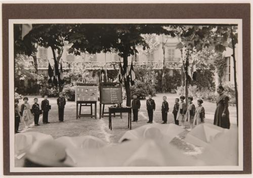 Anonimo, Momento di una recita, 1930 circa, gelatina ai sali d'argento su carta, CC BY-SA