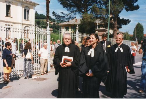 Torre Pellice: Sinodo del 1996, 1996, stampa a colori, CC BY-SA