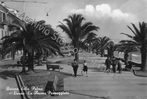 Vallarino, Riviera delle Palme. Loano - La nuova passeggiata, XX - metà secolo circa, gelatina ai sali d'argento/ carta, CC BY-NC-ND
