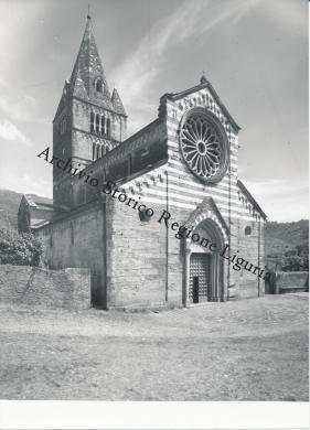 Stefani, Bruno, San Salvatore di Cogorno. La basilica dei Fieschi., 1940 circa, gelatina ai sal d'argento su carta, CC BY-NC-ND