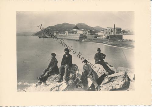 Migone, Edoardo, Chiavari. La spiaggia, 1886, CC BY-NC-ND