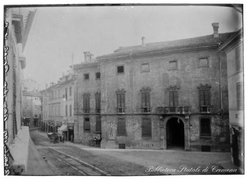 Alessandro Novaresi, Cremona, Palazzo Stanga 'alle punte', 12/09/1905, lastra, CC BY-SA