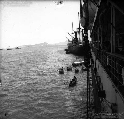 Balestrieri, Umberto, All'ancora nel porto di Aden, 22/05/1928, Gelatina ai sali d'argento su carta, CC BY-SA