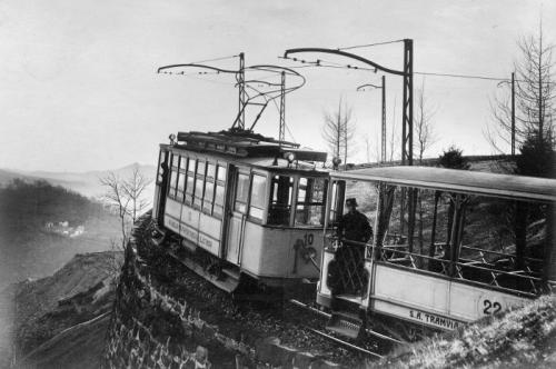 Bora, Pietro (?), Tramvia elettrica Biella-Oropa., CC BY-NC-ND