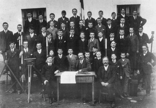 Ariello, Pietro, Scuole professionali a indirizzo edile di Rosazza, anno scolastico 1912-13., CC BY-SA