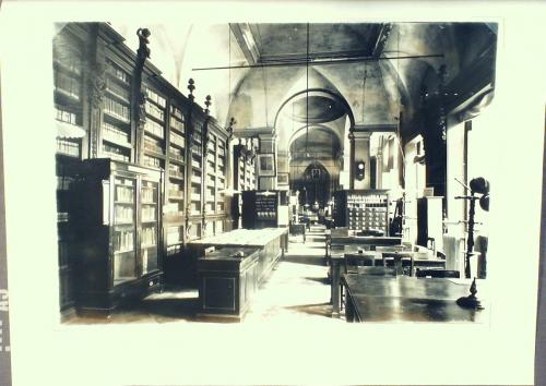 n.n., Sede antica della Biblioteca Statale, nell'ex Collegio gesuitico ., 1880 circa, lastra, CC BY-SA