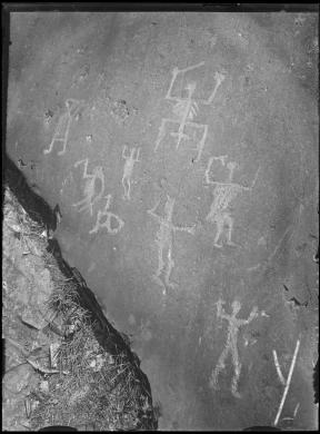 Marro, Giovanni, Valcamonica: incisioni rupestri (attr.), lastra negativa alla gelatina bromuro d'argento, CC BY-SA